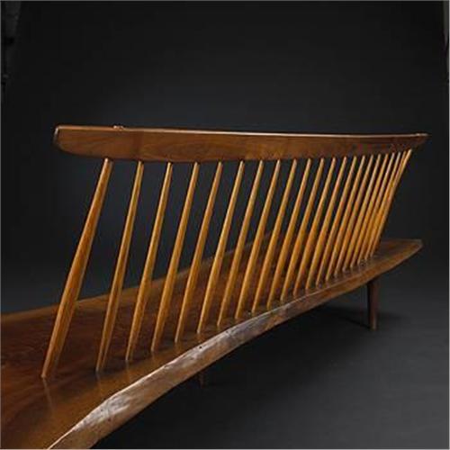 George Nakashima Conoid Bench