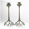 Image 1 : Tiffany Studios candlesticks, pair
