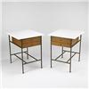 Image 1 : Paul McCobb end tables, pair