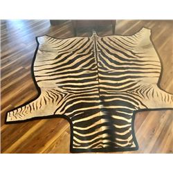 ZEBRA PRINT with FULL ZEBRA HIDE