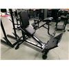Image 1 : BLACK POWERTEC FREE WEIGHT HACK SQUAT STATION
