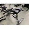 Image 1 : BLACK POWERTEC STRENGTH BACK EXTENSION BENCH
