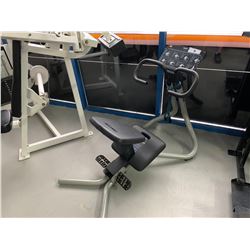 GREY PRECOR USA ADJUSTABLE STRETCH BENCH