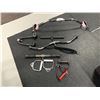 Image 1 : 10 ASSORTED CABLE PULL HANDLES & ATTACHMENTS