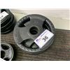 Image 1 : STACK OF 4 NORTHERN LIGHTS RUBBER COATED 10 LBS FREE WEIGHTS