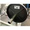 Image 1 : STACK OF 6 STEEL 45 LBS FREE WEIGHTS