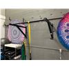 Image 1 : BLACK COMMERCIAL WALL CHIN UP BAR & TRX STRAP