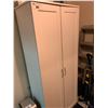 Image 1 : 6' WHITE 2 DOOR STORAGE CABINET