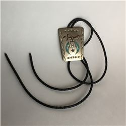 Inlay Bolo Sterling Silver