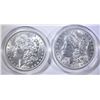 Image 1 : 1890 & 96 CH BU MORGAN DOLLARS IN CAPSULES