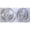 Image 2 : 1890 & 96 CH BU MORGAN DOLLARS IN CAPSULES