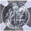 Image 3 : 1951 ROOSEVELT DIME NGC MS-67