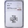 Image 1 : 1954 ROOSEVELT DIME NGC MS-67