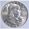 Image 2 : 1954 FRANKLIN HALF DOLLAR, OBCS GEM BU FBL