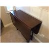 Image 1 : Wood Drop Leaf Dining Table C