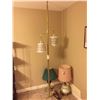 Image 1 : Vintage Pole Lamp & Table Lamps A
