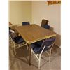 Image 1 : Vintage Kitchen Table And Chairs C