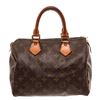 Image 2 : Louis Vuitton Monogram Canvas Leather Speedy 25 cm Bag