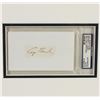 Image 2 : George H. Bush Signed Cut Display PSA Certified