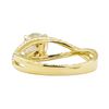 Image 3 : 1.04 ctw Diamond Ring - 18KT Yellow Gold