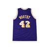 Image 1 : PSA Certified James Worthy Autographed Basketball Jersey