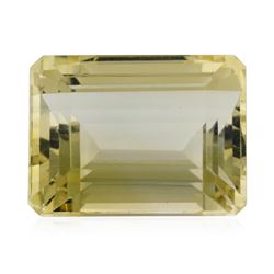 14.57 ct.Natural Emerald Cut Citrine Quartz