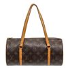 Image 1 : Louis Vuitton Monogram Canvas Leather Papilon 26 cm Shoudler Bag