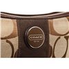 Image 7 : Coach Brown Monogram Canvas Leather Shoulder Bag