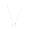 Image 2 : 1.1 ctw Diamond Pendant With Chain - 14KT White Gold