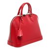 Image 2 : Louis Vuitton Red Epi Leather Alma PM Bag