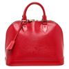 Image 3 : Louis Vuitton Red Epi Leather Alma PM Bag