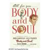 Image 1 : Body and Soul (United Artists, 1947). One Sheet (