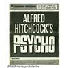 Image 1 : Psycho (Paramount, 1960). Pressbook (Multiple Pag