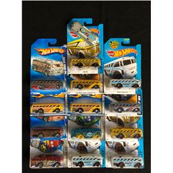 HOT WHEELS SURFIN' SCHOOL BUS LOT (BRAND NEW)