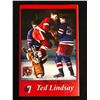 Image 1 : TED LINDSAY SIGNED CANADIAN STAMP CARD