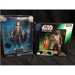 STAR WARS ACTION FIGURE LOT (SARGEANT JYN ERSO/ KABE & MUFTAK)