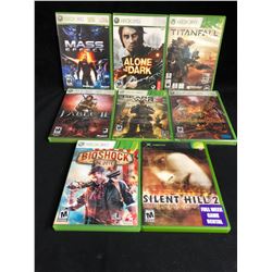 XBOX 360 VIDEO GAME LOT