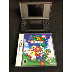 NINTENDO DS CONSOLE W/ SUPER MARIO DS VIDEO GAME