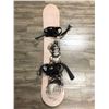 Image 1 : CUSTOM MORROW SNOWBOARD W/ MORROW BINDINGS (161 CM)