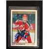 Image 1 : SCOTT NIEDERMAYER SIGNED PREMIER '92 HOCKEY CARD