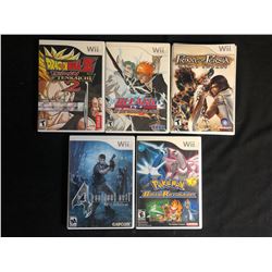 Wii VIDEO GAME LOT