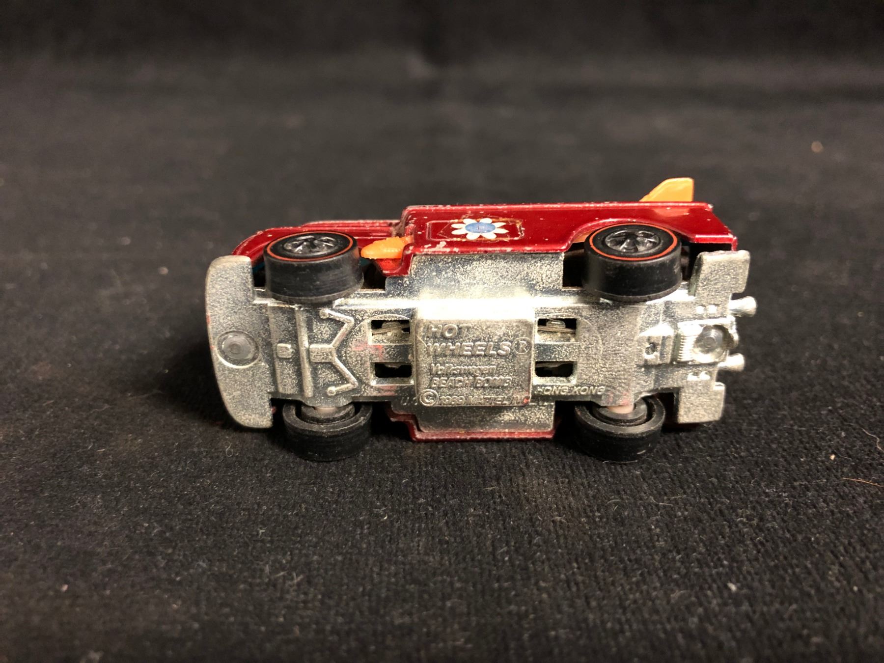 REDLINE HOT WHEELS VOLKSWAGEN BEACH BOMB (RED) 1969 MATTEL