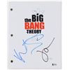 Image 1 : Kaley Cuoco, Johnny Galecki & Jim Parsons Signed "The Big Bang Theory" Episode Script (Beckett LOA)