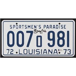Richard Dreyfuss Signed "Jaws" Louisiana License Plate (Beckett COA)