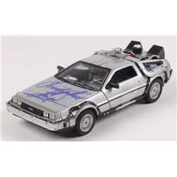 Christopher Lloyd Signed "Back to the Future II" Delorean Time Machine 1:24 Die-Cast Car (Beckett)