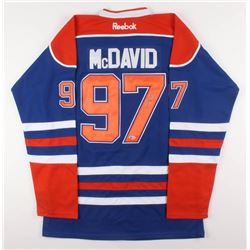 Connor McDavid Signed Edmonton Oilers Captains Jersey (Beckett COA)