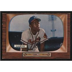 1955 Bowman #179 Hank Aaron