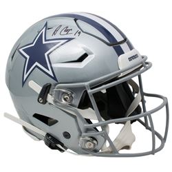 Amari Cooper Signed Dallas Cowboys Full-Size Authentic On-Field SpeedFlex Helmet (JSA COA)