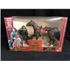 Image 1 : THE LORD OF THE RINGS THE TWO TOWERS DELUXE HORSE & RIDER SET