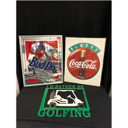 COLLECTIBLE SIGNS LOT